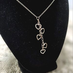 Diamond heart necklace